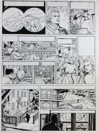 Bob De Moor - Lefranc - Planche originale