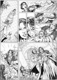 Eric Lambert - Flor de Luna T3 (La fabrica) - Encrage P29 - Planche originale