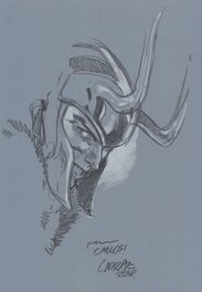 Pepe Larraz - Loki - Illustration originale