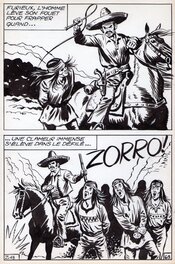 Planche originale - Zorro n°48, planche 69, SFPI