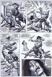 John Buscema - Savage Sword of Conan #76 - Planche originale