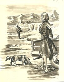 Carlo Marcello - Pérou - Mireille n° 298 - Original Illustration