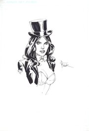 Gary Frank - Gary Frank Zatanna - Original Illustration