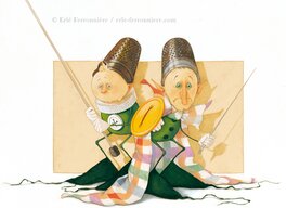 Erlé Ferronnière - Mic & Mac - Original Illustration