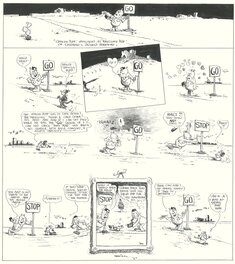 George Herriman - Krazy Kat (Sunday) - Comic Strip