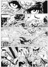 Eric Lambert - Merlin T3 page25 - Planche originale