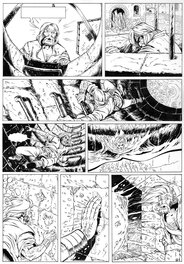 Eric Lambert - Merlin T3 page8 - Comic Strip