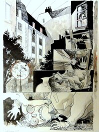 Julie Rocheleau - La colère de Fantomas - Planche originale