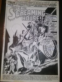 Gene Colan - Colan Tomb of Dracula Splash#12 p1 - Planche originale