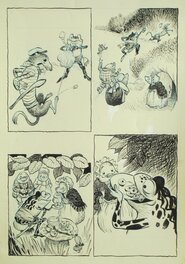 Mel Crawford - Mr FROG - Planche originale