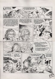 Éric - La Route vers Glimrock - Planche originale