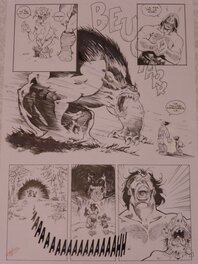 Eric Hérenguel - Kran #1 Les Runes de Gartagueul - Planche originale