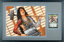 Brian Snoddy - Legend of the Five Rings CCG - Hida O-Ushi (Experienced 2) - Illustration originale