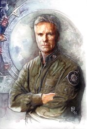 Fabrice Le Hénanff - Commission Stargate SG1 - Illustration originale