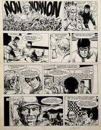 William Vance - Bob Morane - Panne sèche à Serado - planche n°25 - Comic Strip