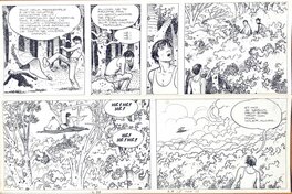 Milo Manara - 1981 - Guiseppe Bergmann: "Jour de colère" - Pg.9 - Planche originale