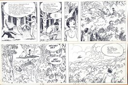 Milo Manara - Guiseppe Bergmann: "Jour de colère" - Planche originale