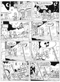 Turk - Robin Dubois, Frappez sans entrer (gag 482) - Comic Strip