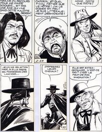 Jean Pape - Galerie de portraits tirés de Zorro - Comic Strip
