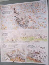 Planche originale emile et léonie tome 2 - manthe
