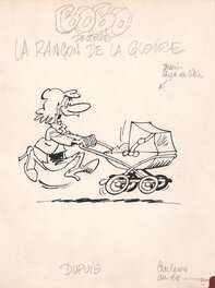 Paul Deliège - Bobo - Original Illustration