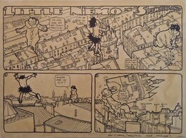 Guillaume Trouillard - LITTLE NEMO / Hommage - Planche originale