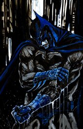 Virginio Vona - Batman - Illustration originale