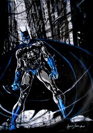 Virginio Vona - Batman - Illustration originale