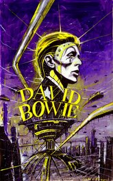 Virginio Vona - David Bowie - Illustration originale