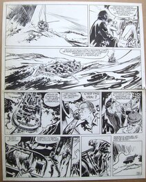 René Follet - Sos Bagarreur - Planche 28 - Planche originale