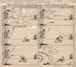 Josep Coll - Un buen remate artillero - Planche originale