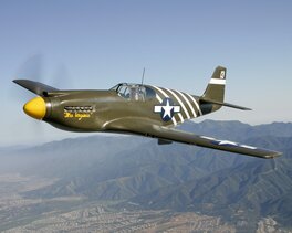 Le Mustang P-51A qui commencera à voler le 3 février 1943