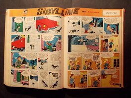 Planche retenue publiée dans SPIROU. Planche retenue publiée dans SPIROU.