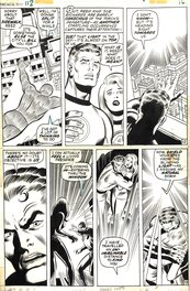 John Buscema - Fantastic Four #113 - Planche originale