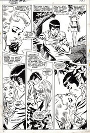 John Buscema - Our LOVE STORY #2 P 7 (LAST PAGE) 1969 - Comic Strip