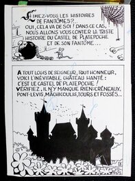 Jacques Devos - « Un Clou chasse l'autre », mini-récit n° 502, planche 3, 1970. - Planche originale