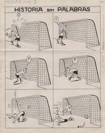 Josep Coll - Historia sin palabras - Comic Strip