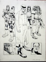 Carl Critchlow - Judge Dredd - Trifecta - 2000AD Prog 1812 - Comic Strip