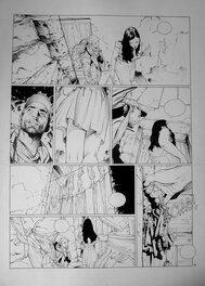 Christophe Bec - Les TOURBIERES NOIRES PLANCHE 16 - Planche originale