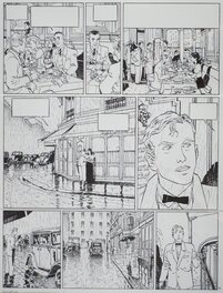 Jean-Michel Beuriot - Amours fragiles - T.2 Un été à Paris - planche 23 - Planche originale