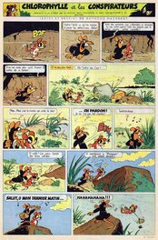 Publication dans le Journal Tintin du 24 août 1955
