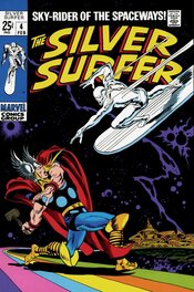 Silver Surfer #4 Cover originale Silver Surfer #4 Cover originale