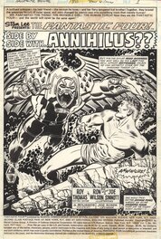 Ron Wilson - Fantastic Four #181- PL 1 - Comic Strip