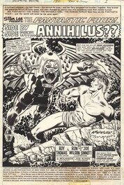 Ron Wilson - Fantastic Four #181- PL 1 - Planche originale