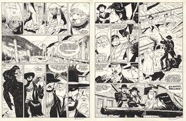Philippe Berthet - Chiens de Prairie - PL 44-45 - Comic Strip