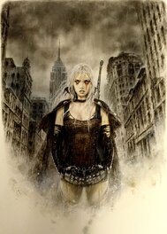 Luis Royo - Malefic Time - Codex Apocalypse - LUZ - Portada Codex Year - Original Cover