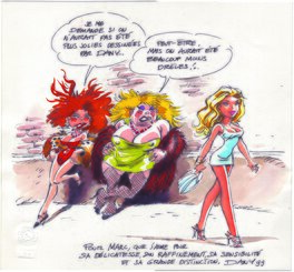 Dany - Colombe Tiredaile, Lolo & Sucette - Illustration originale