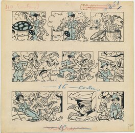 Raoul Thomen - Charlot, pl. 40 - Comic Strip