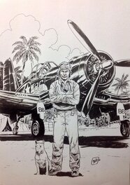 Greg Pappy Boyington - VMF 214 -F4U-1A Corsair