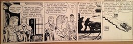 Milton Caniff - Terry and the Pirates (strip du 17/01/1944) - Planche originale